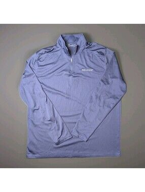 Under Armour Heat Gear Loose Fit Quarter Zip Blue 2XL Seaside